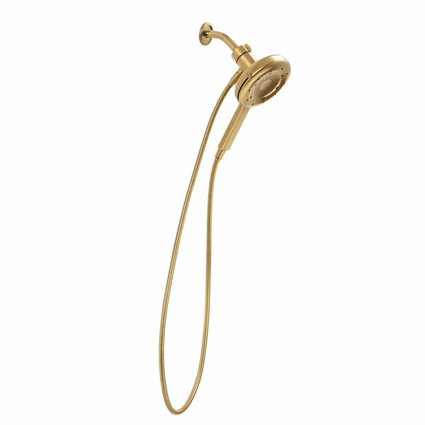 Brondell Nebia Corre Four-Function Hand Shower, Brushed Gold N400H0BG